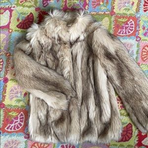 Top Shop Faux Fur Jacket